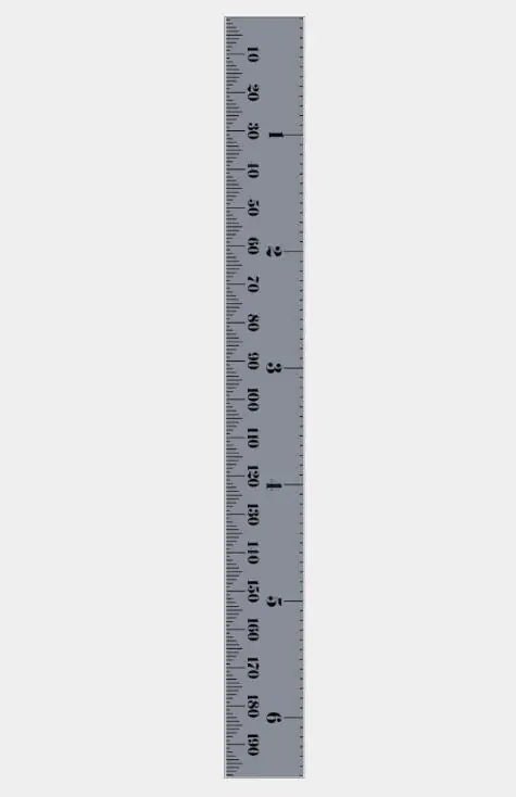 Nordic Style Kids Height Ruler