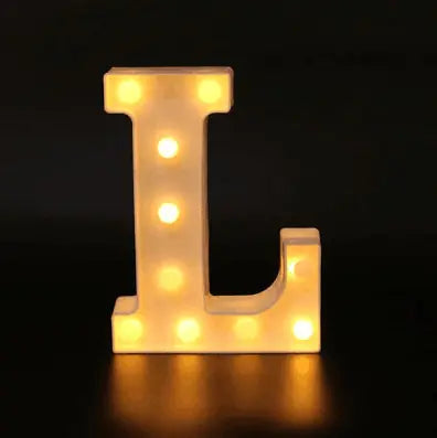 LED Alphabet Letters