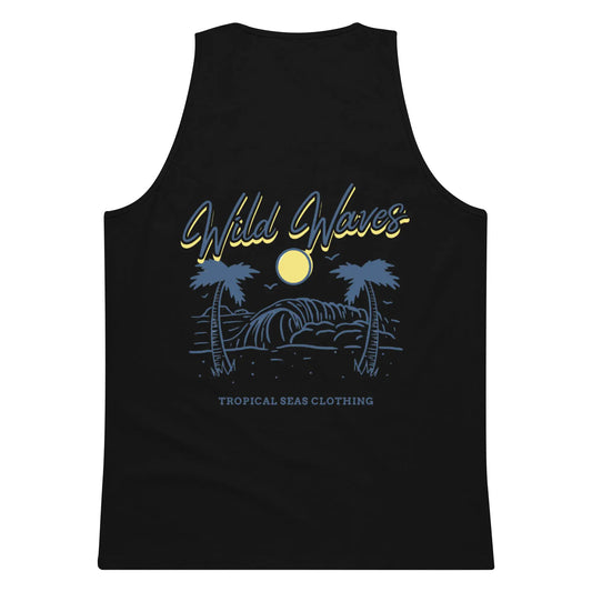 Men’s Premium Wild Waves Tank Top