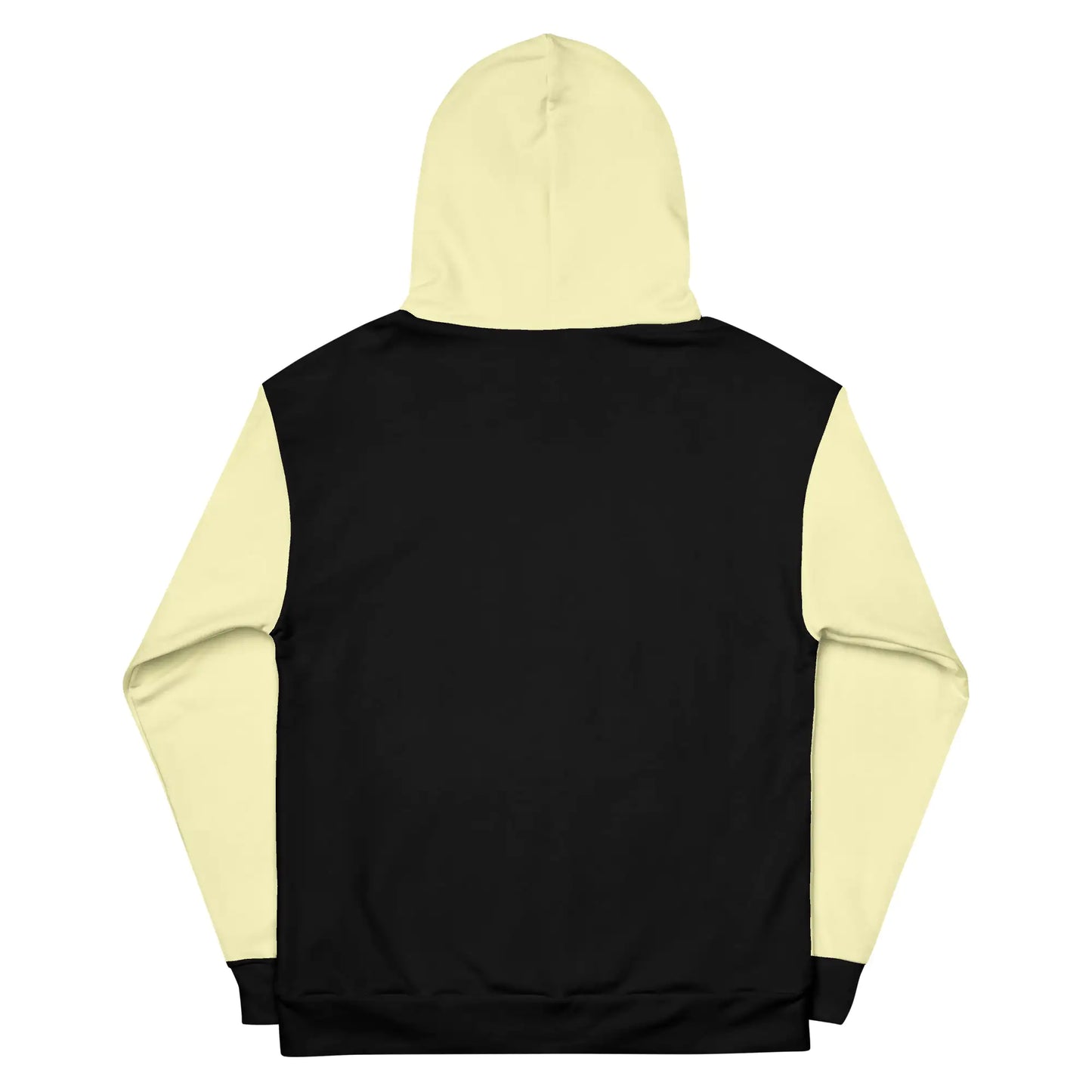 Cream Yellow Two-Tone Tropical Seas Hoodie