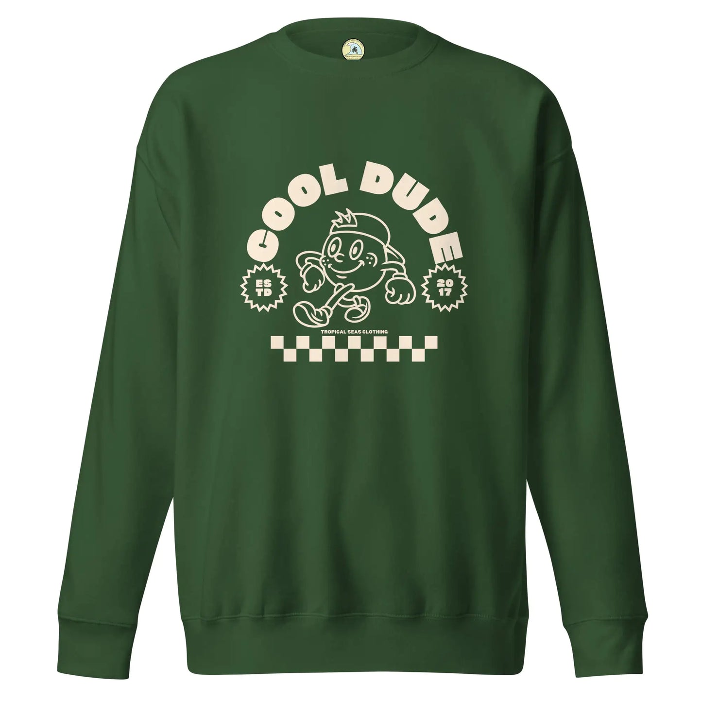 Cool Dude Surfer Premium Sweatshirt