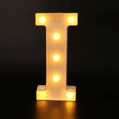 LED Alphabet Letters