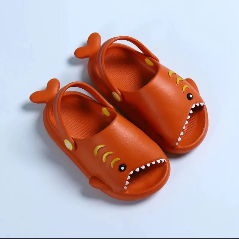 Trendy Kids Shark Clogs