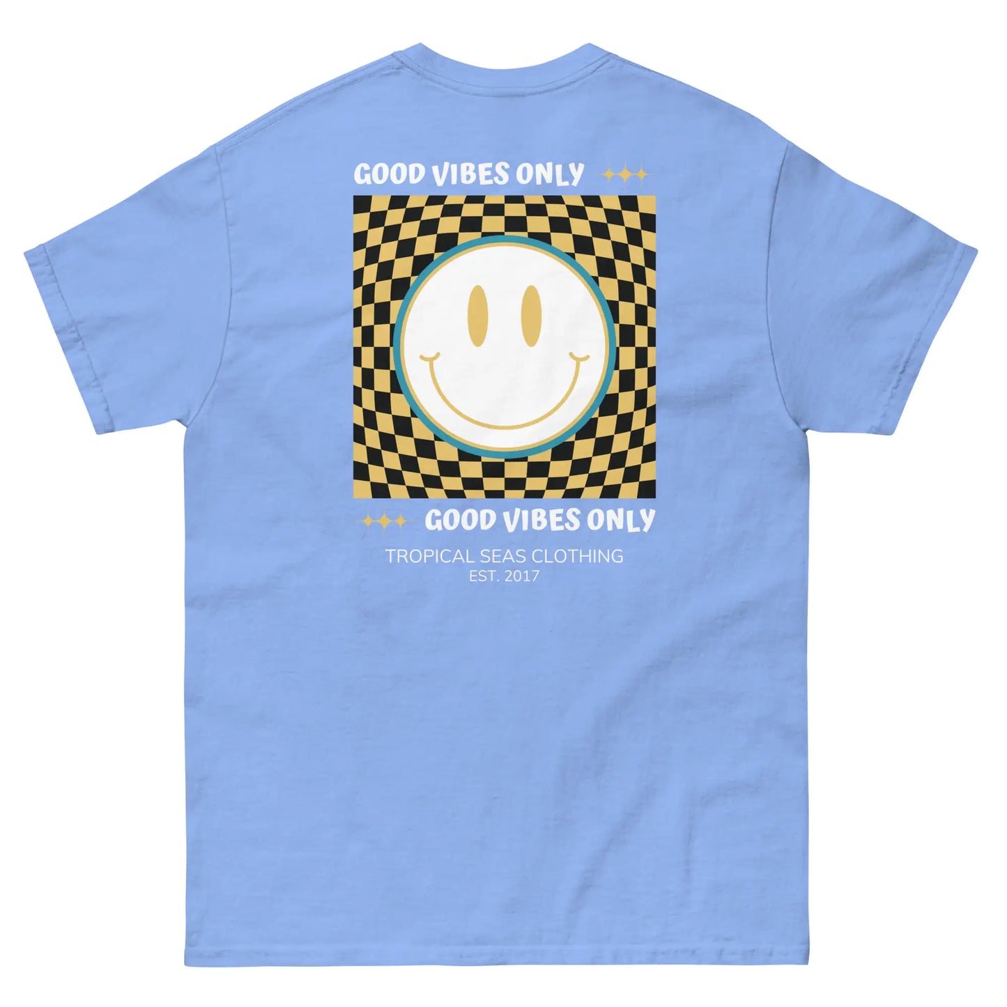 Men's Good Vibes Smiley Face classic tee