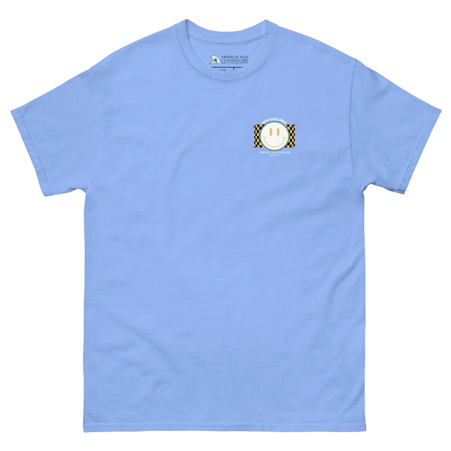 Men's Good Vibes Smiley Face classic tee