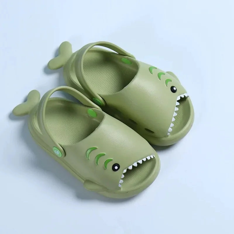 Trendy Kids Shark Clogs