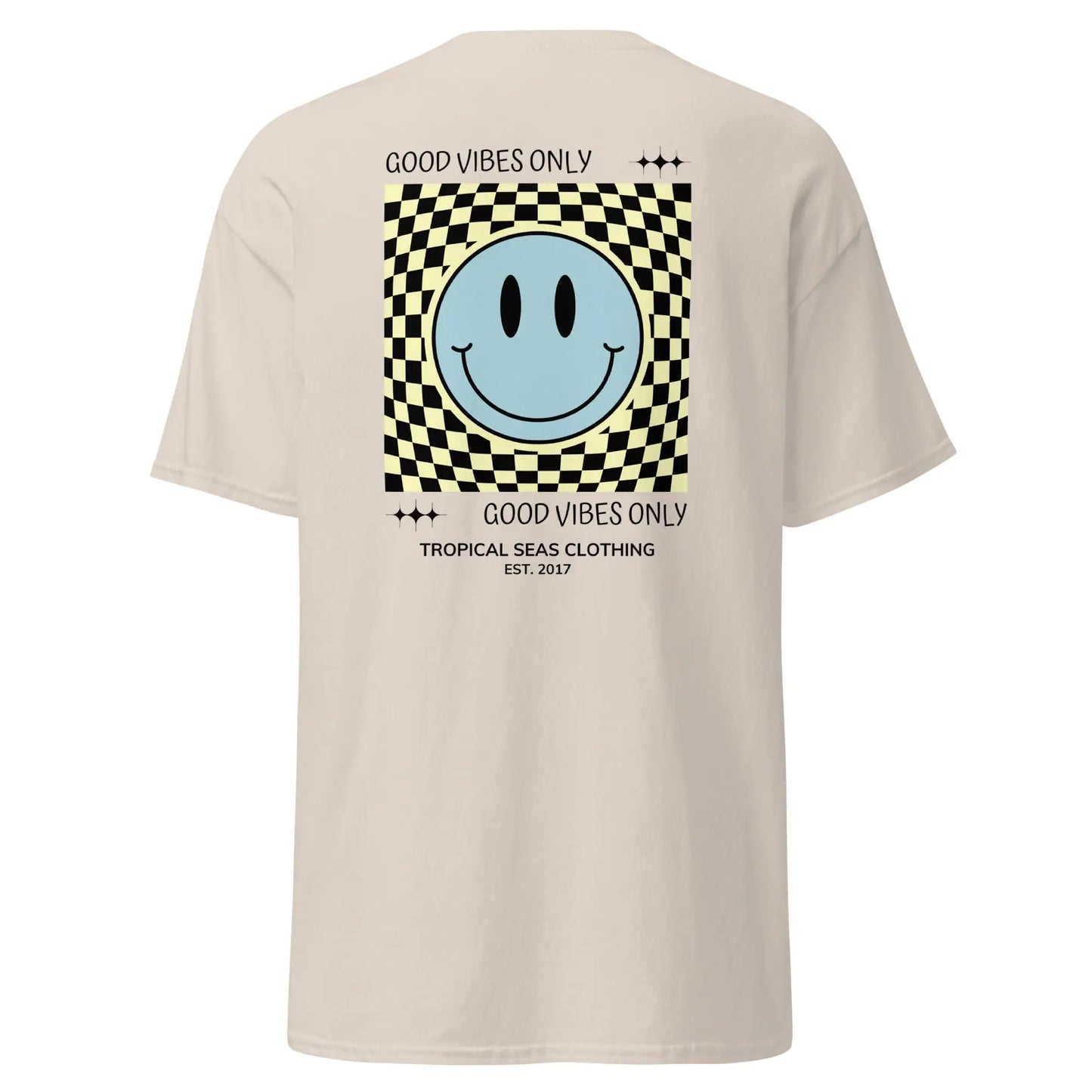 Men's Good Vibes Smiley Face classic tee